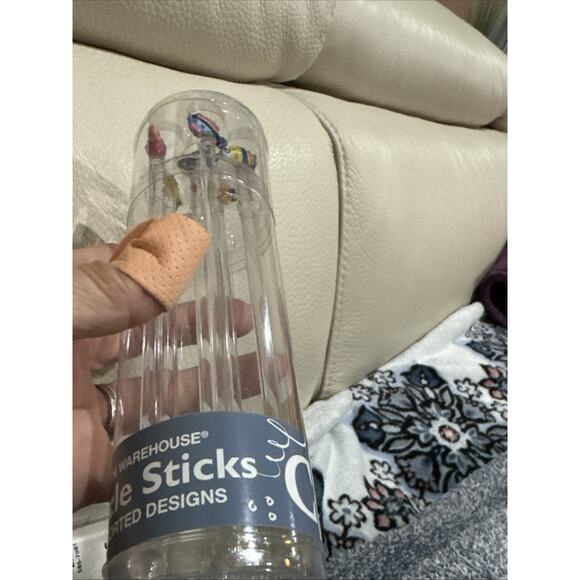 Boston Warehouse Set 6 At The Club Swizzle Sticks Art Drink Stirrer Fish - Picture 1 of 1